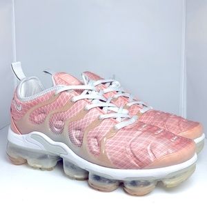 Nike Air VaporMax Plus Bleached Coral Pure Platinum Women’s Sz 8
